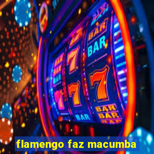 flamengo faz macumba